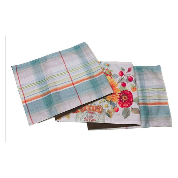 Manual Woodworkers Table Runner Autumn in Bloom 13x72 inches - Picture 2 of 3